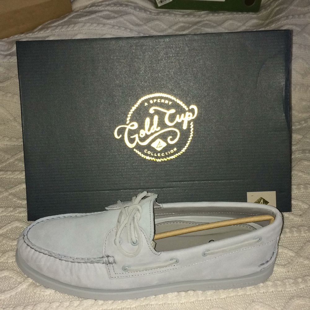 NIB- Men's Gold Cup Authentic Sperry Boat Shoe